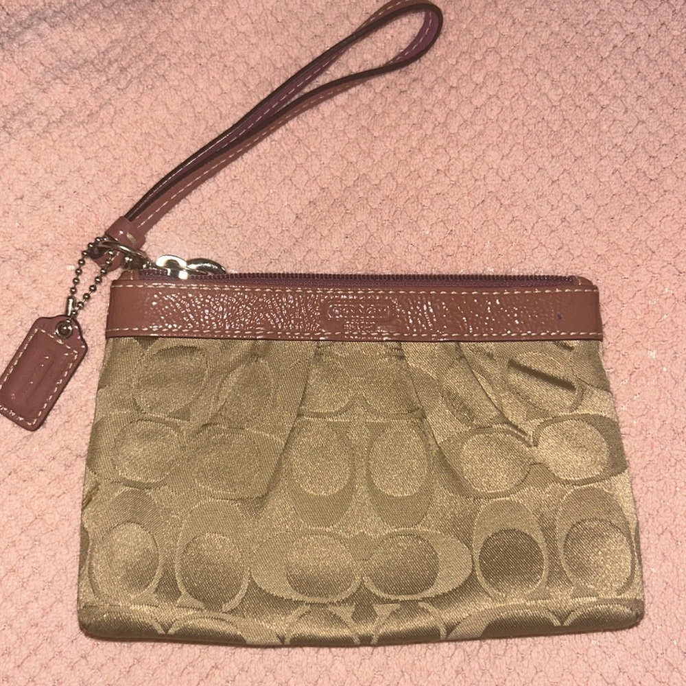 Coach wristlet
